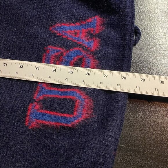 VTG Ruminahui Wool Hooded Sweater XL Full Zip American Flag USA Fuzzy Jacket - Picture 13 of 13